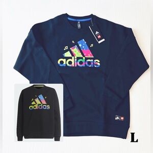 Adidas LEGO VIDIYO Crewneck Sweatshirt Kids Size L